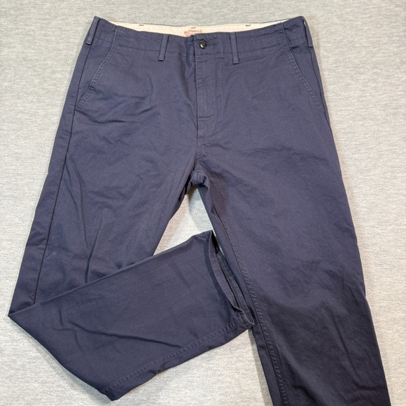 Levi's Pants Men 33x30 Navy Blue Chino Two Horse Label Smart Casual - Picture 2 of 10